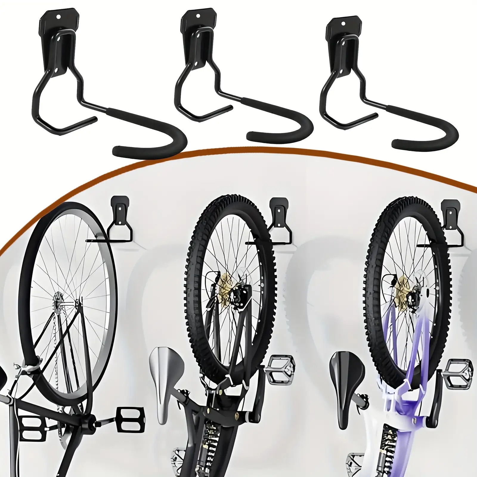 Cycling Gear Wall Organizer - Настенный крючок для велосипеда, регулируемая стойка