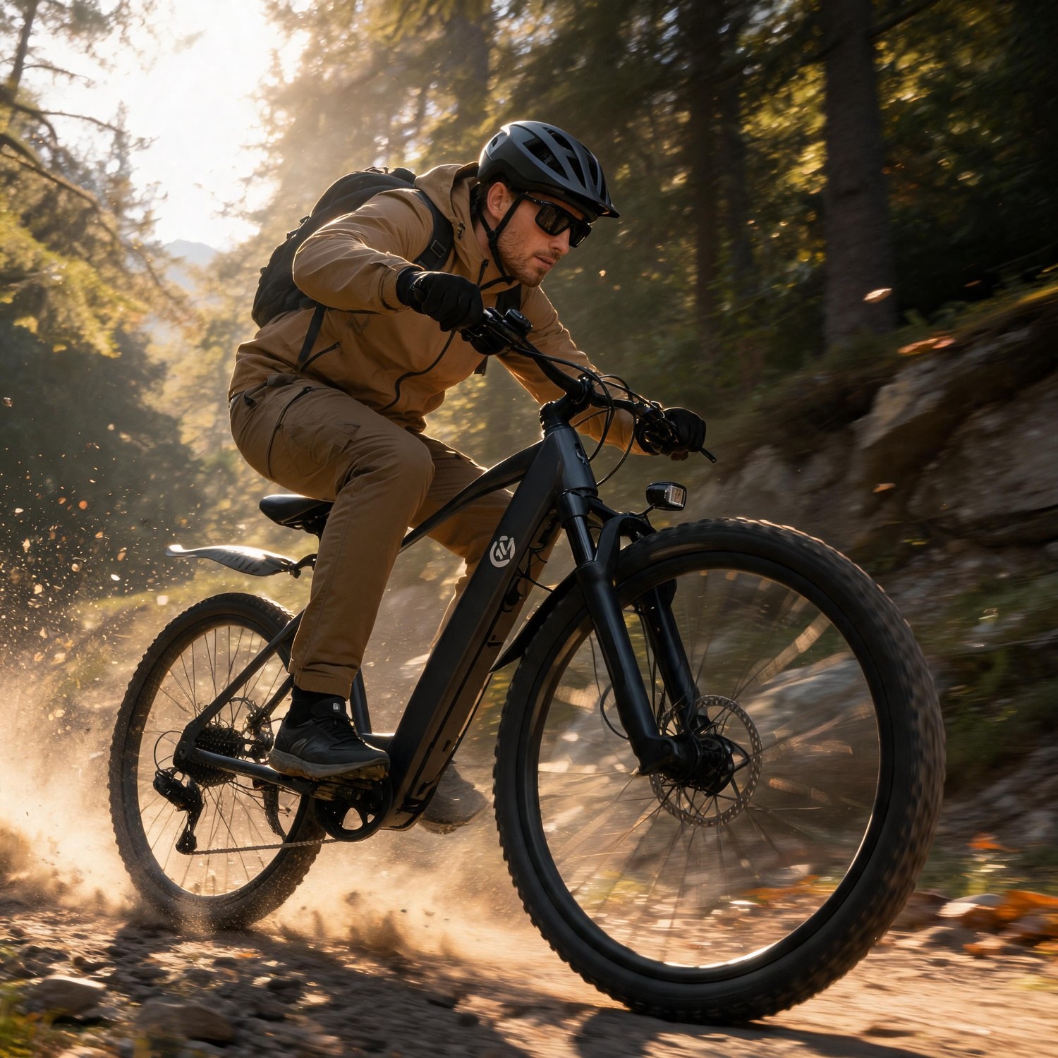 Mtb Pedals - Электрический горный велосипед, полная подвеска, мотор