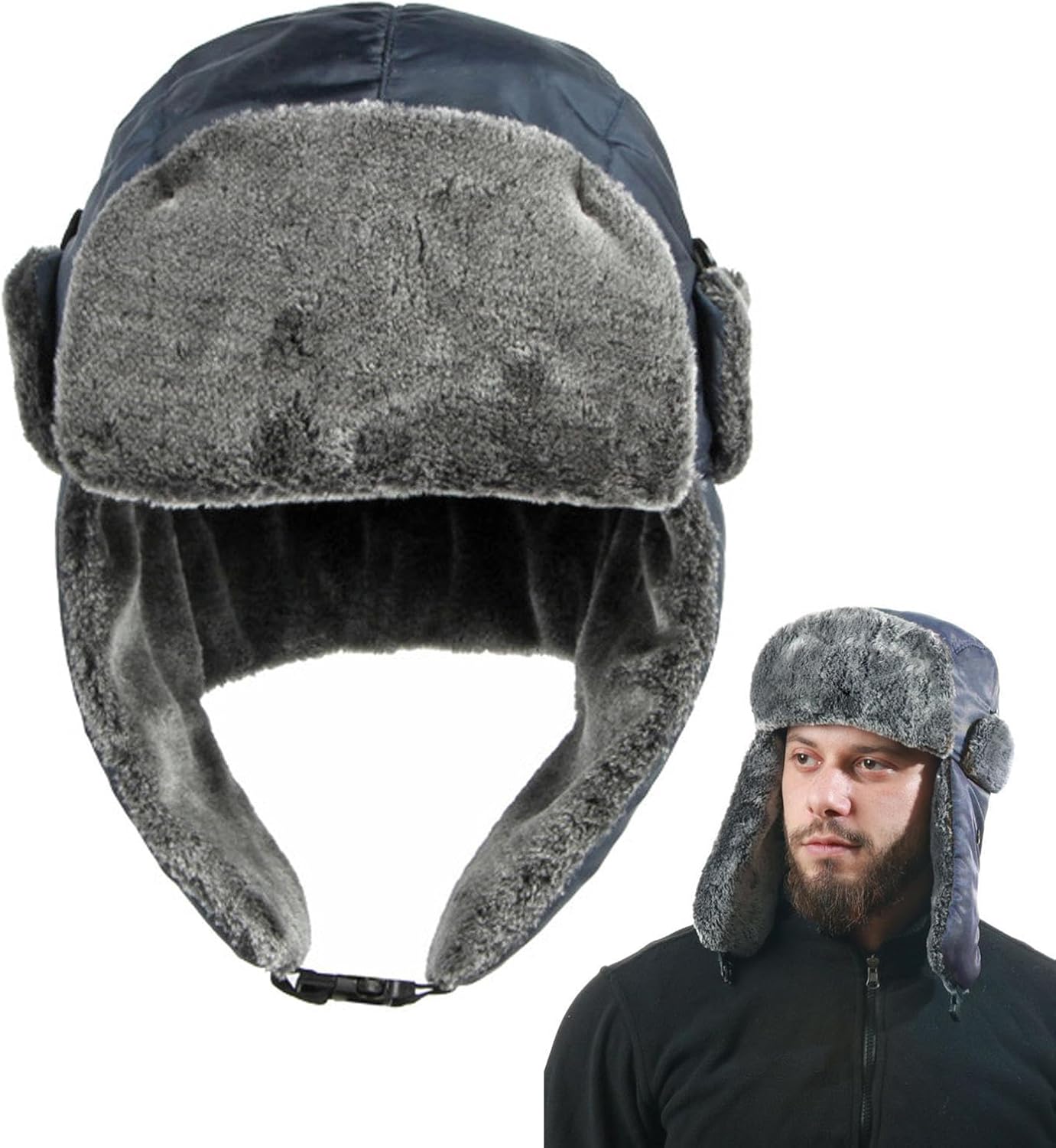 Cycling Gear To Keep You Warm - Шапка-траппер — термошапка-ловушка с ушками —