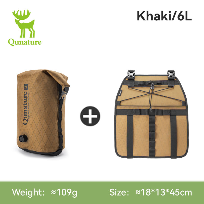 Cycling Gear Duffle - Qunature 6/12L Байкпакинг: лёгкий подвесной водонепроницаемый