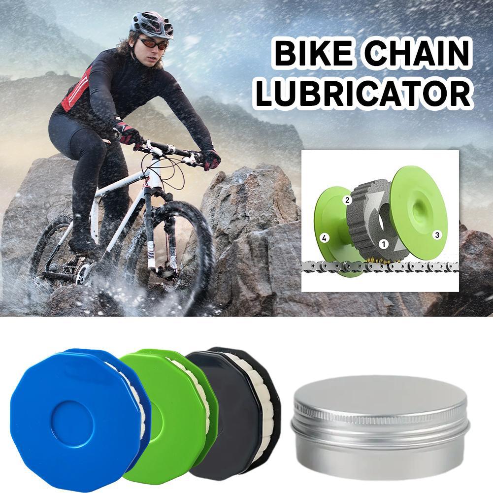 Bicycle Chain Lubricant - Портативный роликовый смазыватель цепи велосипеда, смазка