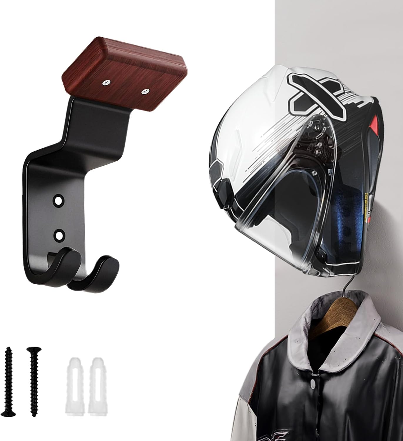 Cycling Gear Wall Organizer - Настенный держатель для мотоциклетного шлема, сверхпрочная