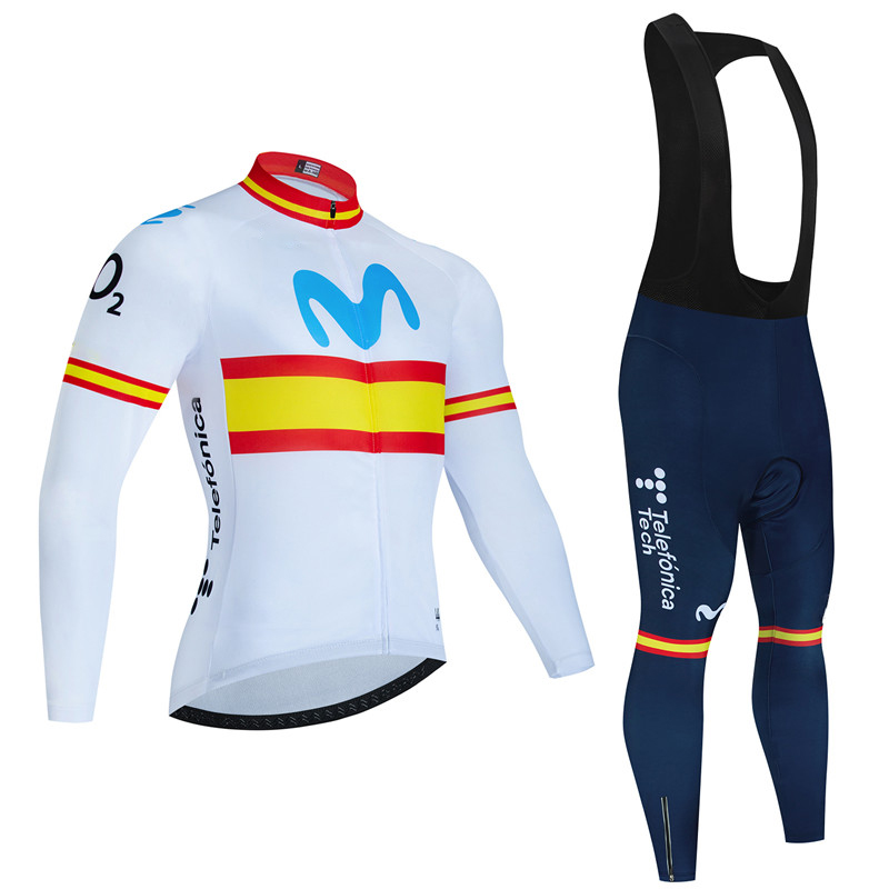 Испания Movistar осенний компл – обзор и цена Cycling Gear Sale