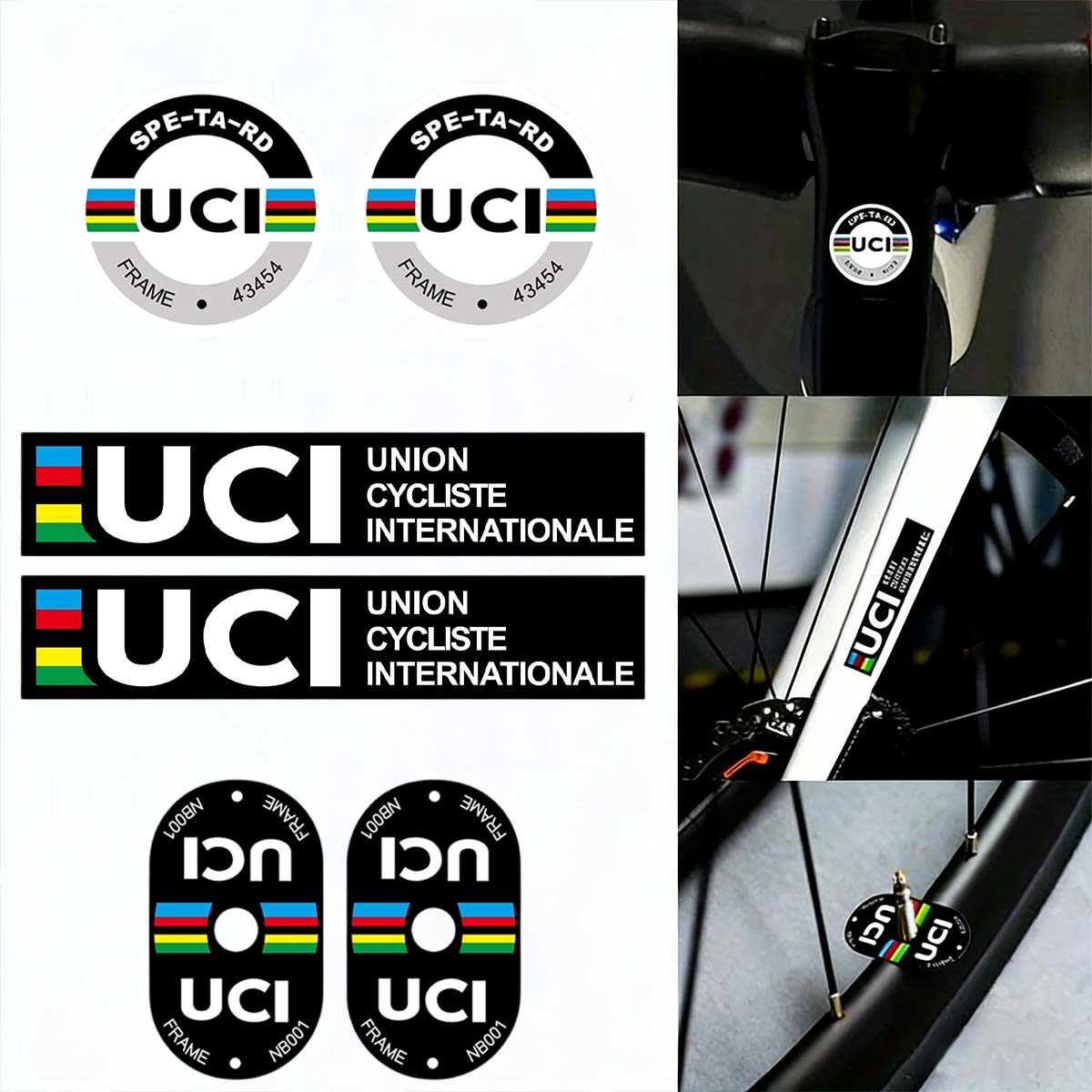 Наклейки на раму велосипеда UC – обзор и цена Cycling Gear Sale