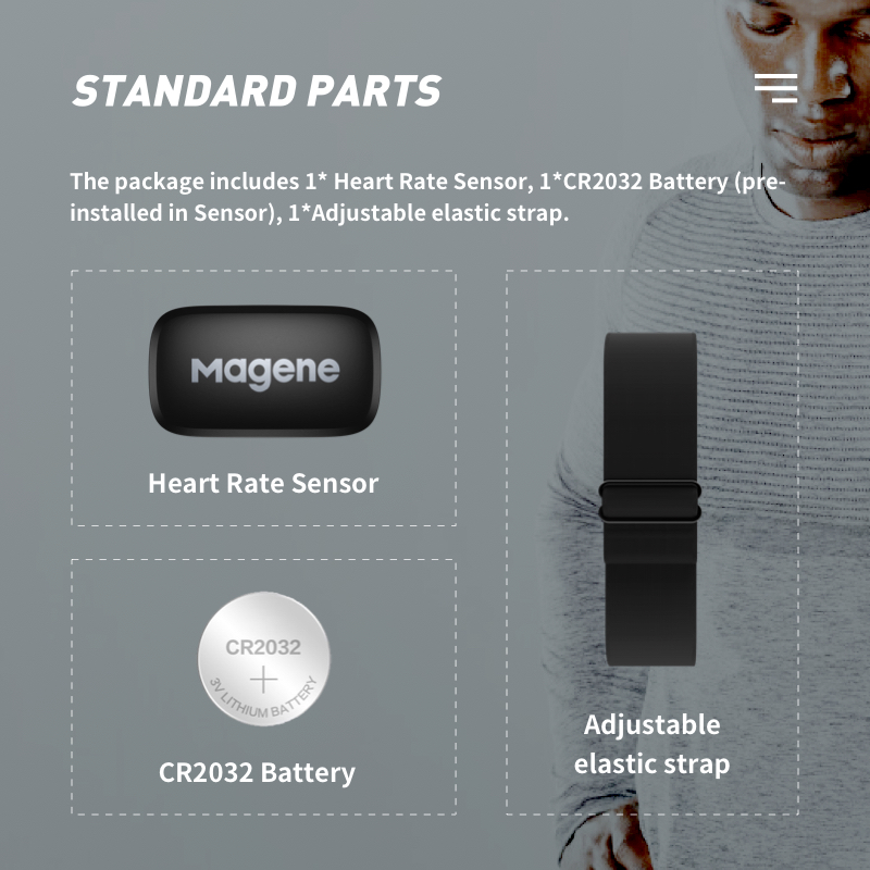 Magene H64 Монитор сердечного  – обзор и цена Cycling Heart Rate Monitor
