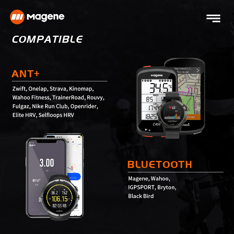 Magene H64 Монитор сердечного  – обзор и цена Cycling Heart Rate Monitor