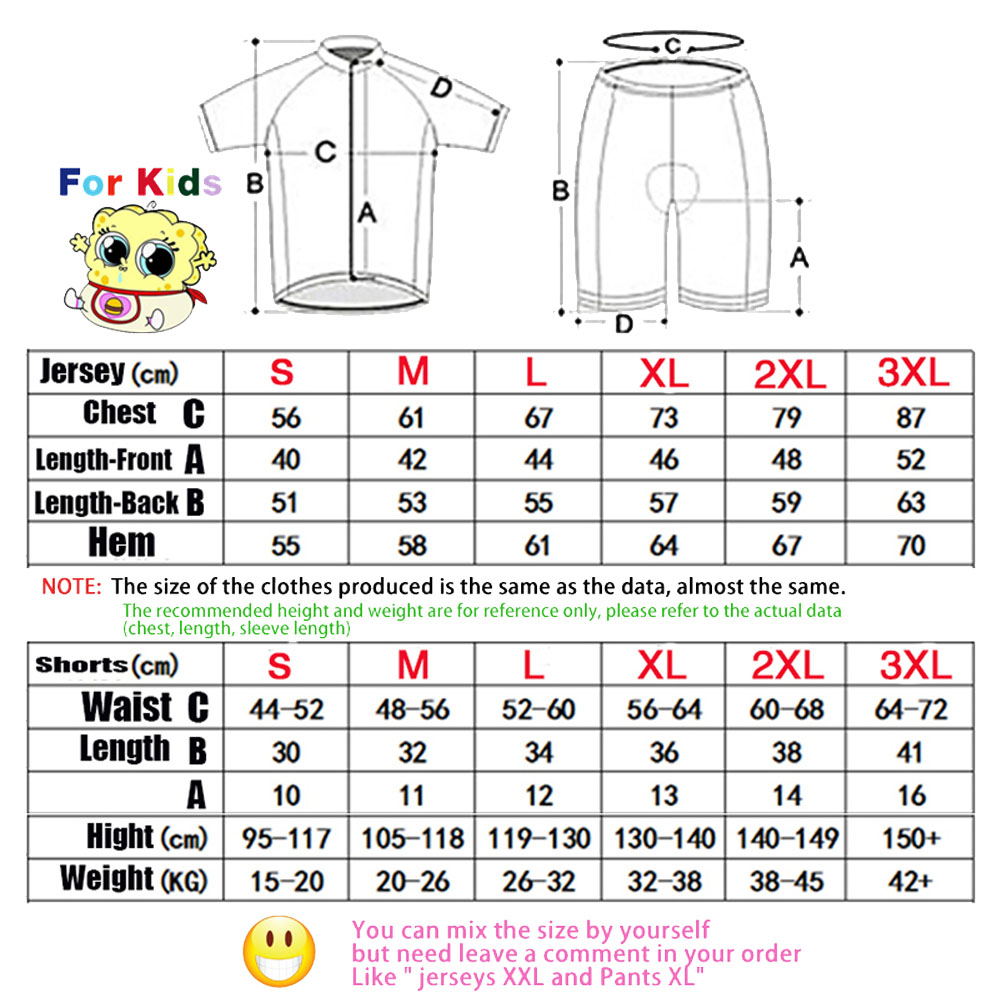 Детский велосипедный комплект  – обзор и цена Cycling Gear Jersey