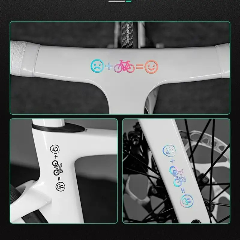 Набор из 4 наклеек-смайликов H – обзор и цена Cycling Gear Sale