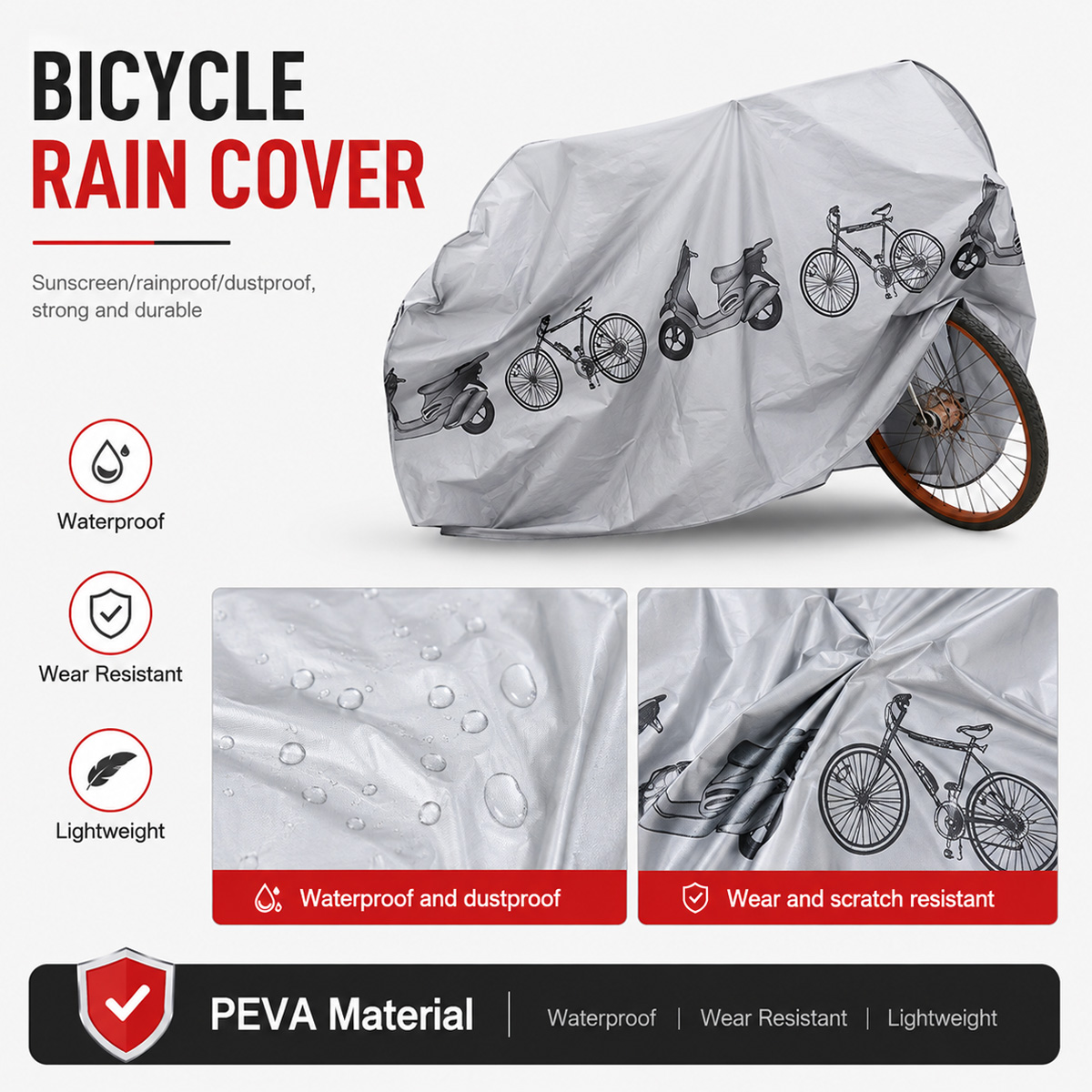 Универсальный чехол для велоси – обзор и цена Cycling Gear Duffle