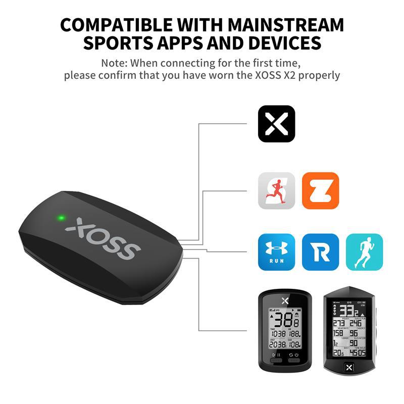 Монитор сердечного ритма Xoss  – обзор и цена Cycling Heart Rate Monitor