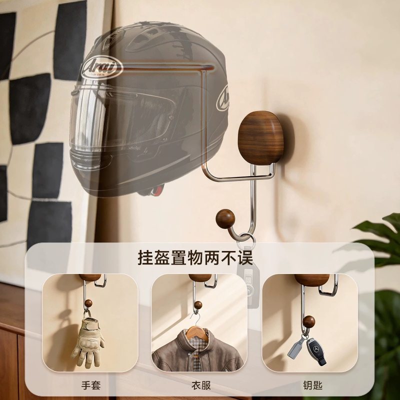 Настенный держатель для шлема  – обзор и цена Cycling Gear Wall Organizer